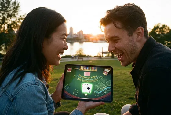play blackjack online at New Westminster